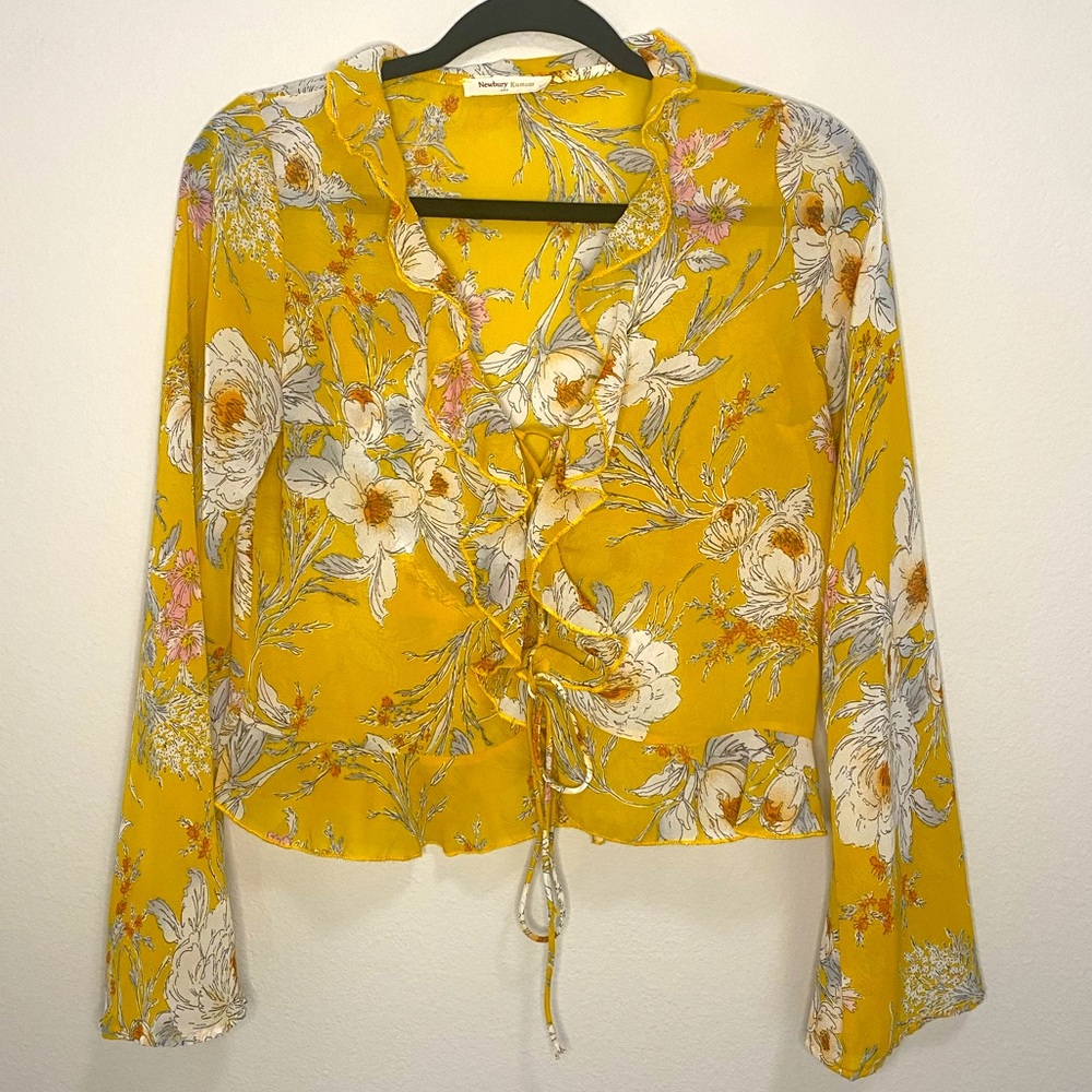 Newberry Kustom Floral Crop Top